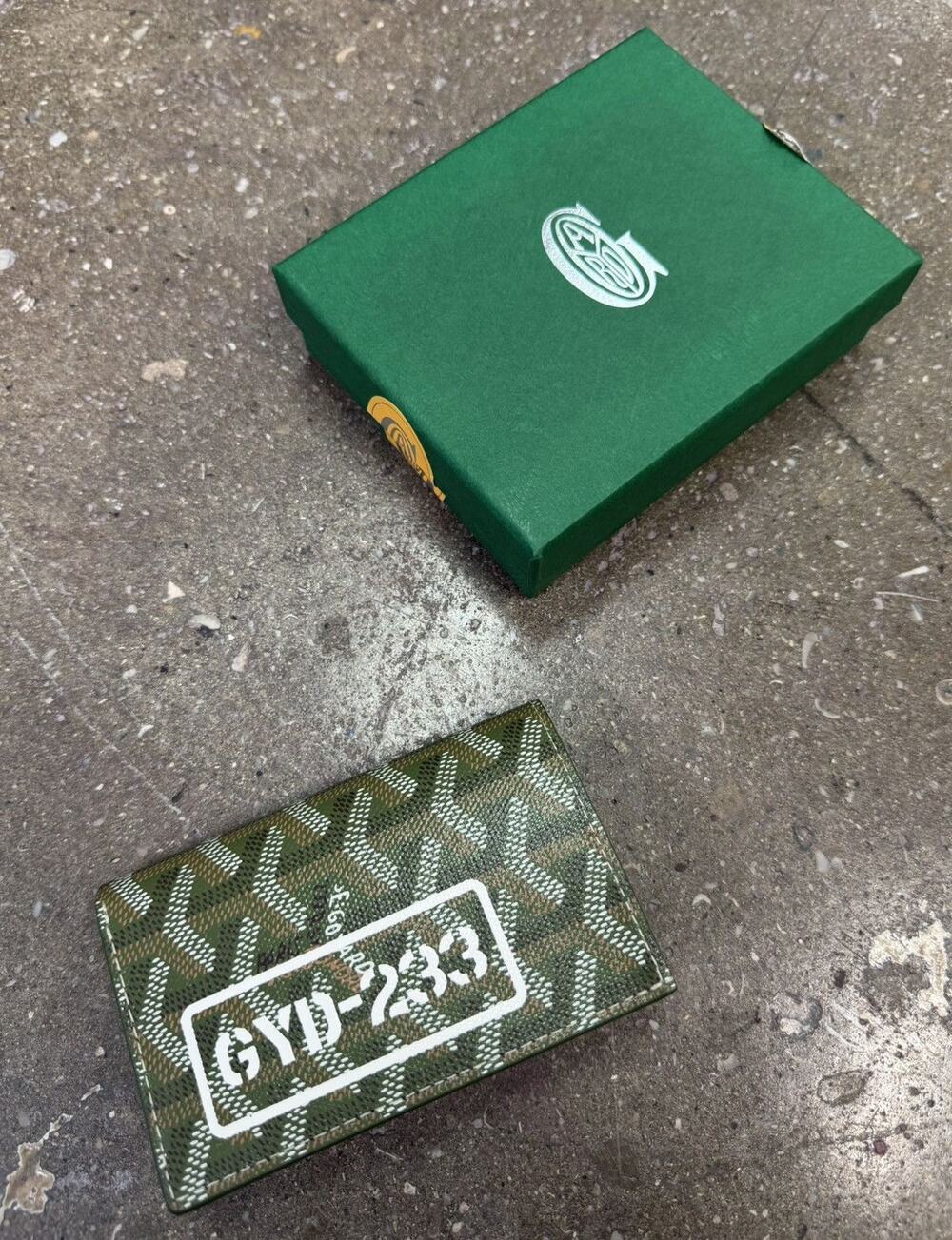 Goyard Goyardine Pierre Card Wallet